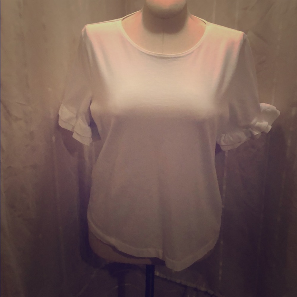 2 for $20 J.Crew Shirt Ruffle Sleeves XL